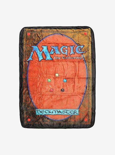 Magic: The Gathering Card Throw Blanket | Hot Topic