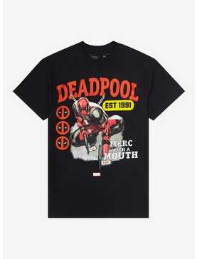 Marvel Deadpool Merc With A Mouth T-Shirt, , hi-res