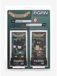 FigPin Sanrio Hello Kitty and Friends x Attack on Titan Badtz-Maru & Levi Enamel Pin Set - BoxLunch Exclusive, , hi-res