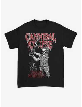Cannibal Corpse Chaos Horrific Boyfriend Fit Girls T-Shirt, , hi-res