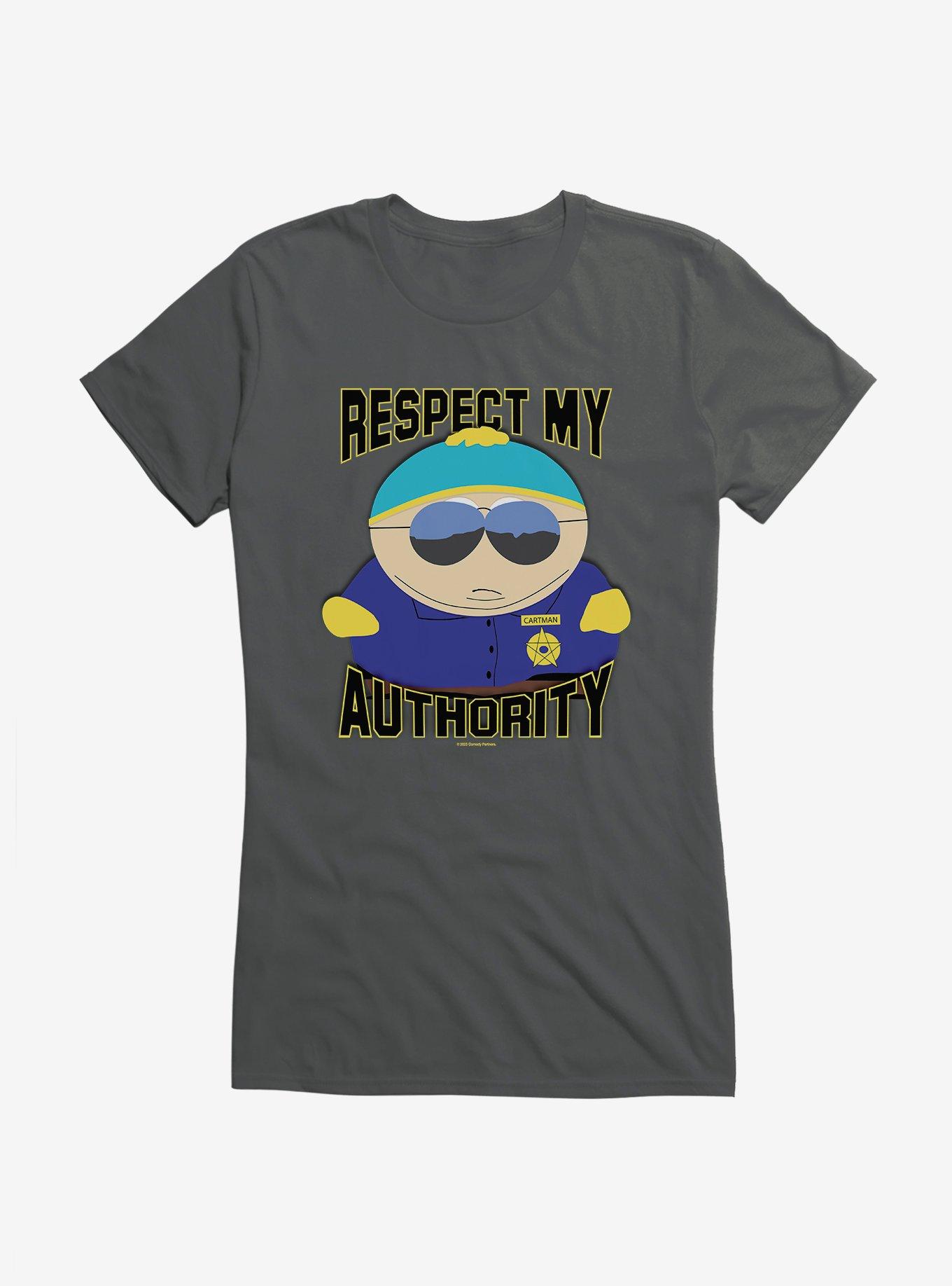 South Park Cartman Respect My Authority Girls T-Shirt, , hi-res