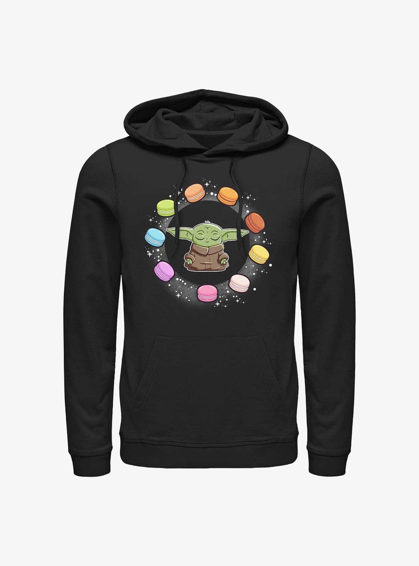 Star Wars The Mandalorian Child Macarons Hoodie, BLACK, hi-res