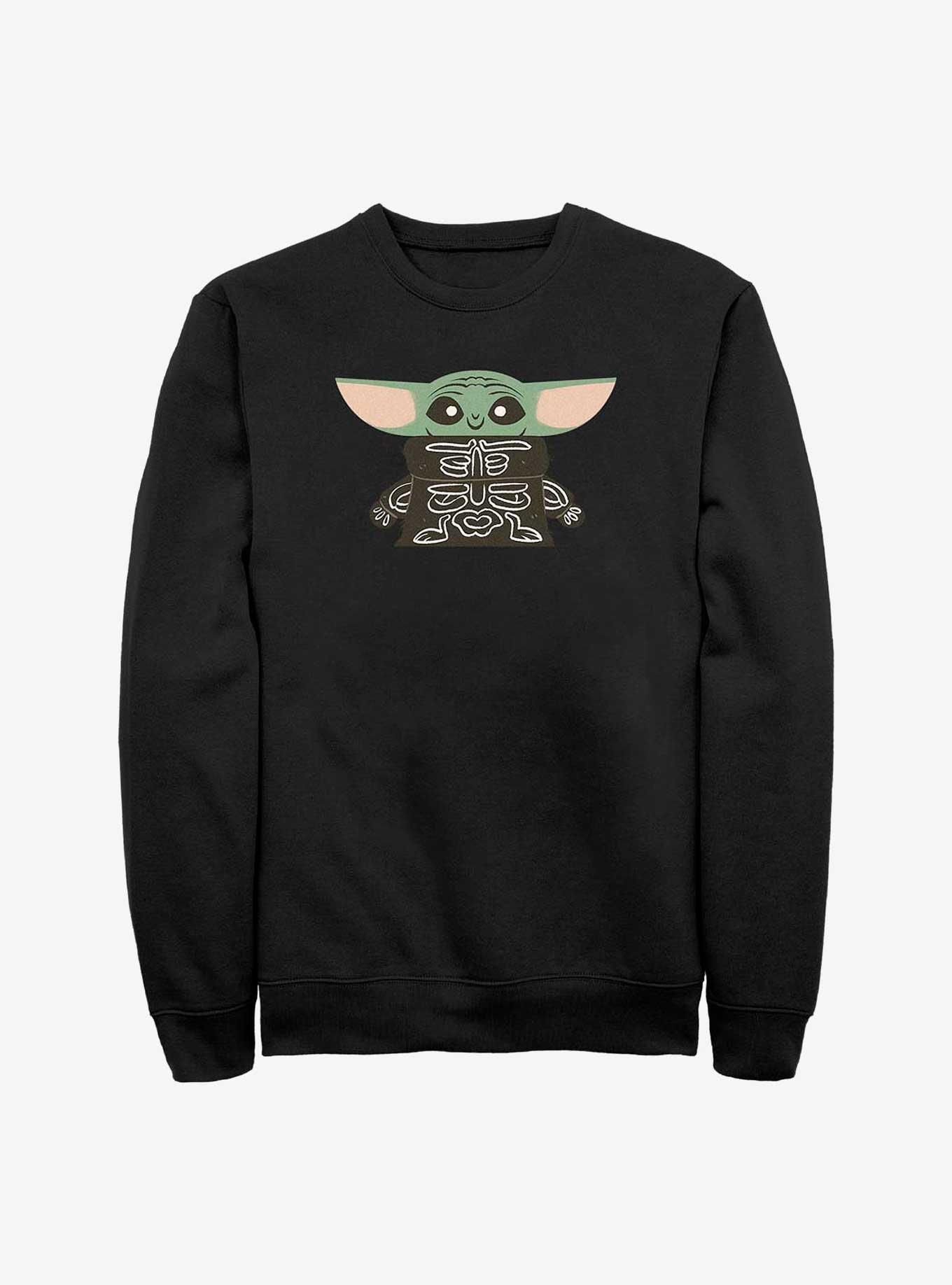 Star Wars The Mandalorian Skeleton Grogu Sweatshirt, , hi-res