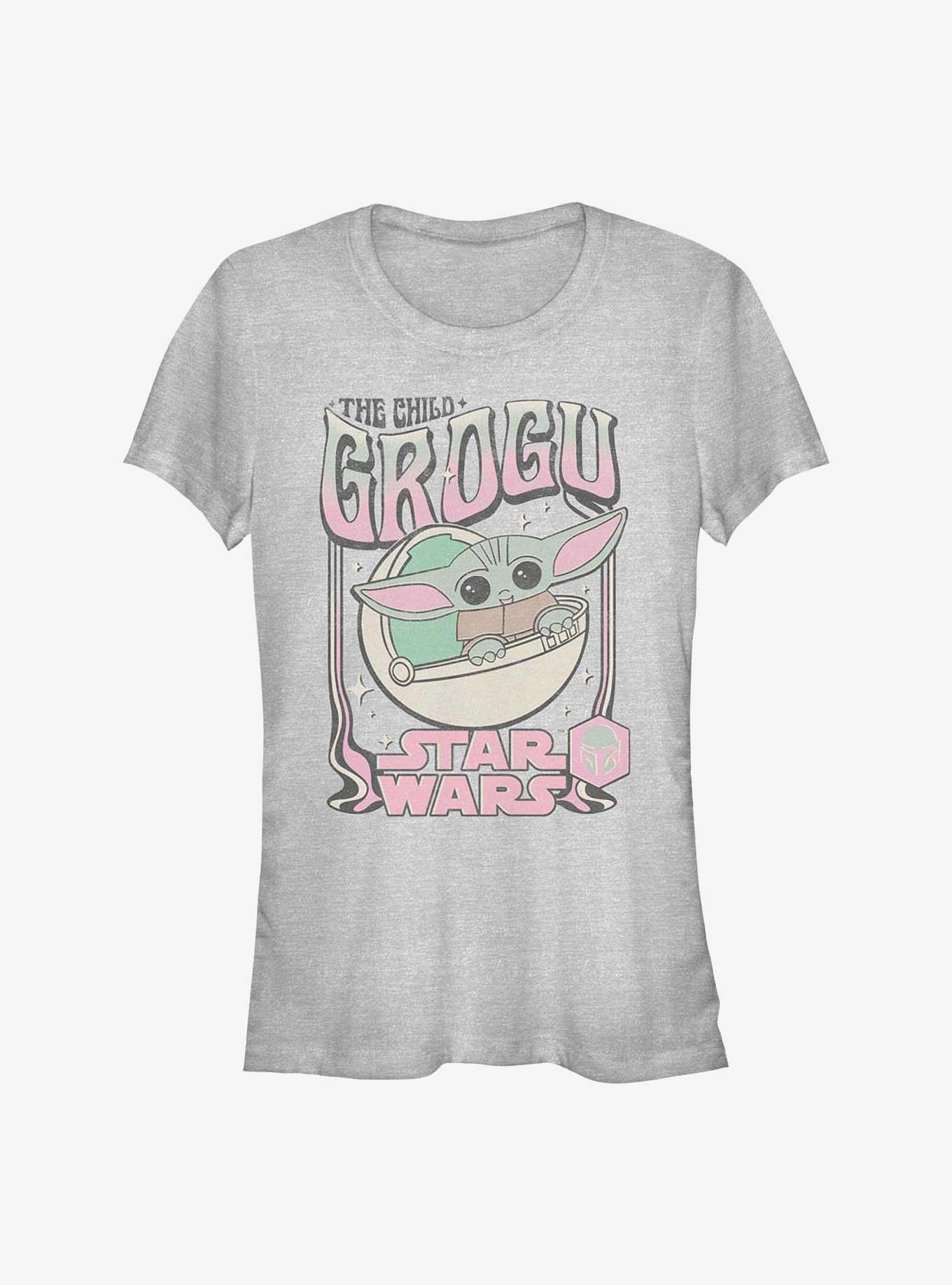 Star Wars The Mandalorian This Is The Way Grogu Girls T-Shirt, ATH HTR, hi-res