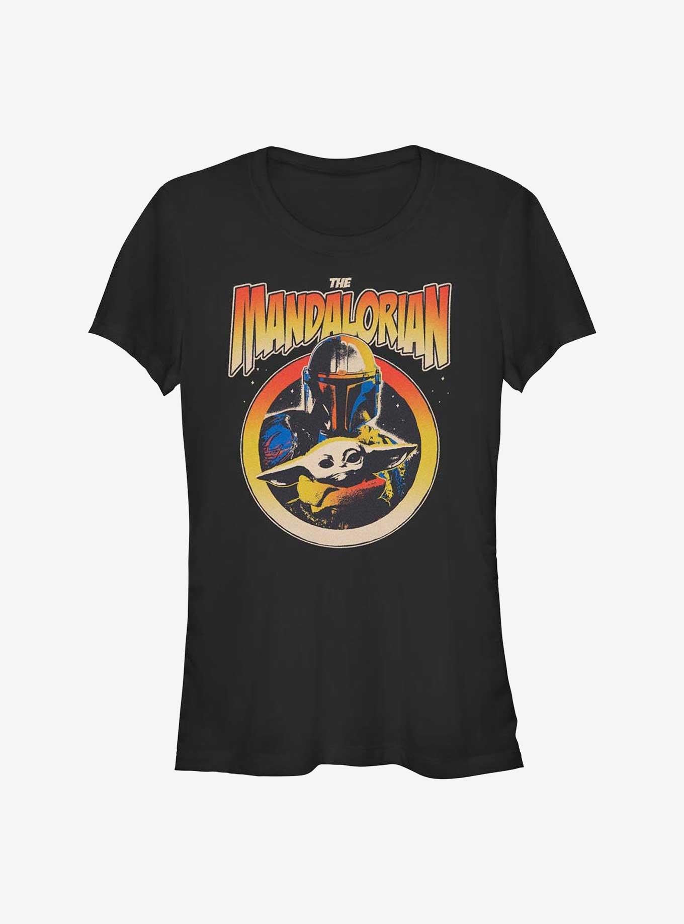 Star Wars The Mandalorian Mando N Child Girls T-Shirt