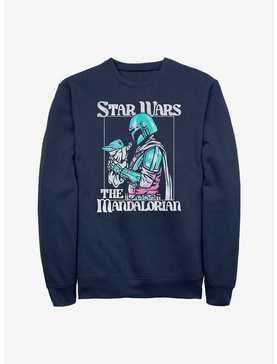 Star Wars The Mandalorian Soft Pop Mando Sweatshirt, , hi-res