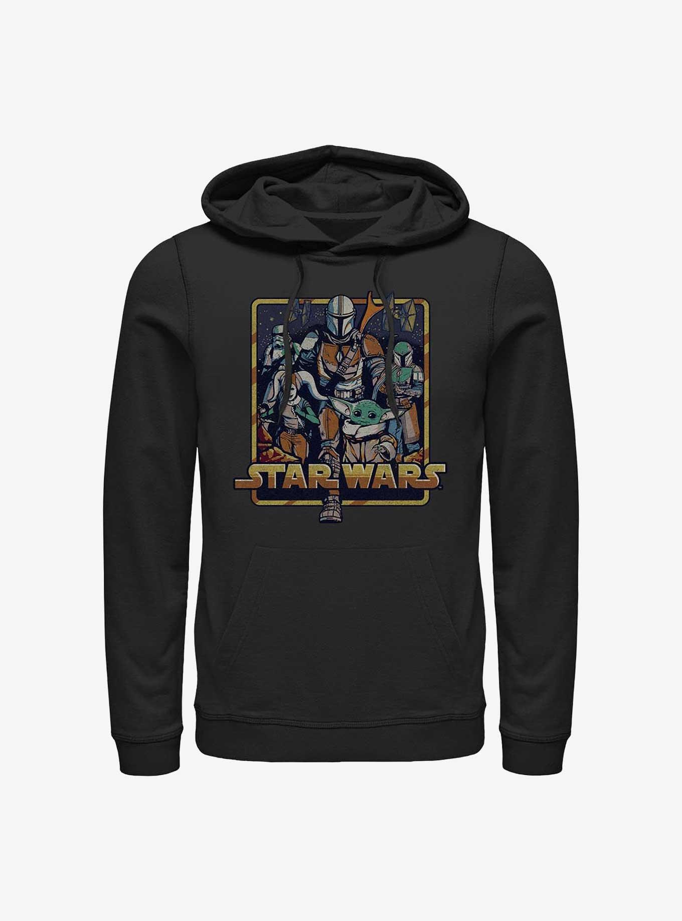 Star Wars The Mandalorian Retro Mandalorian Hoodie