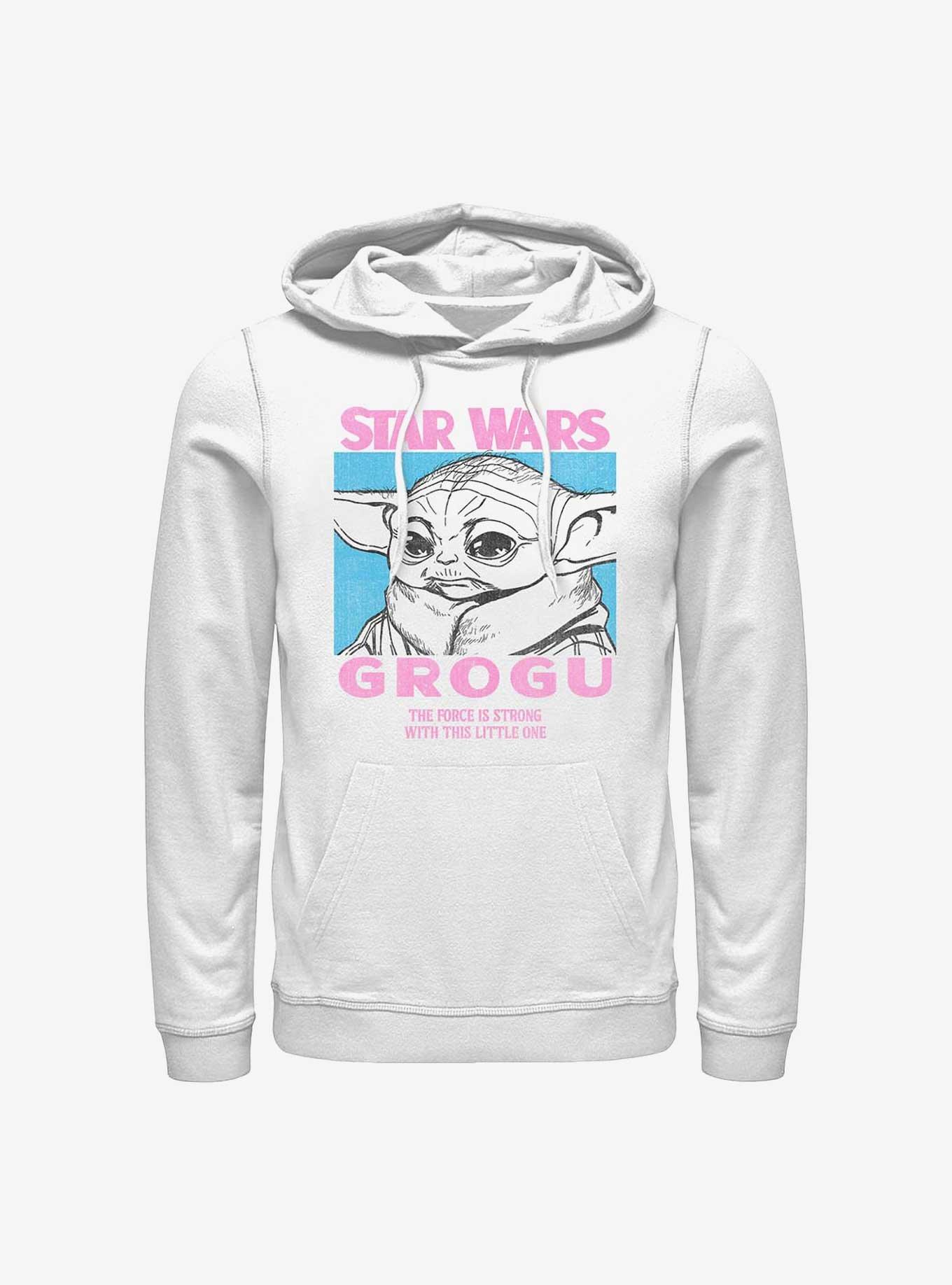 Star Wars The Mandalorian Pop Grogu Hoodie, WHITE, hi-res