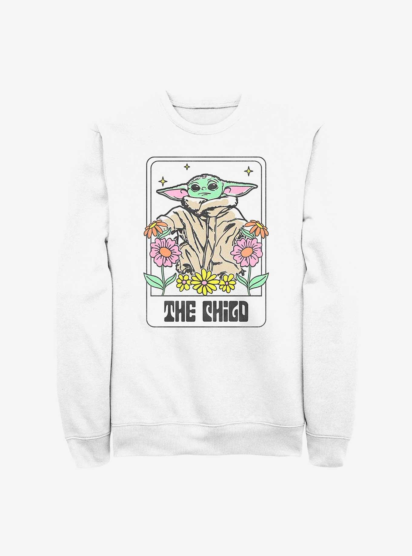 Star Wars The Mandalorian Child Floral Sweatshirt