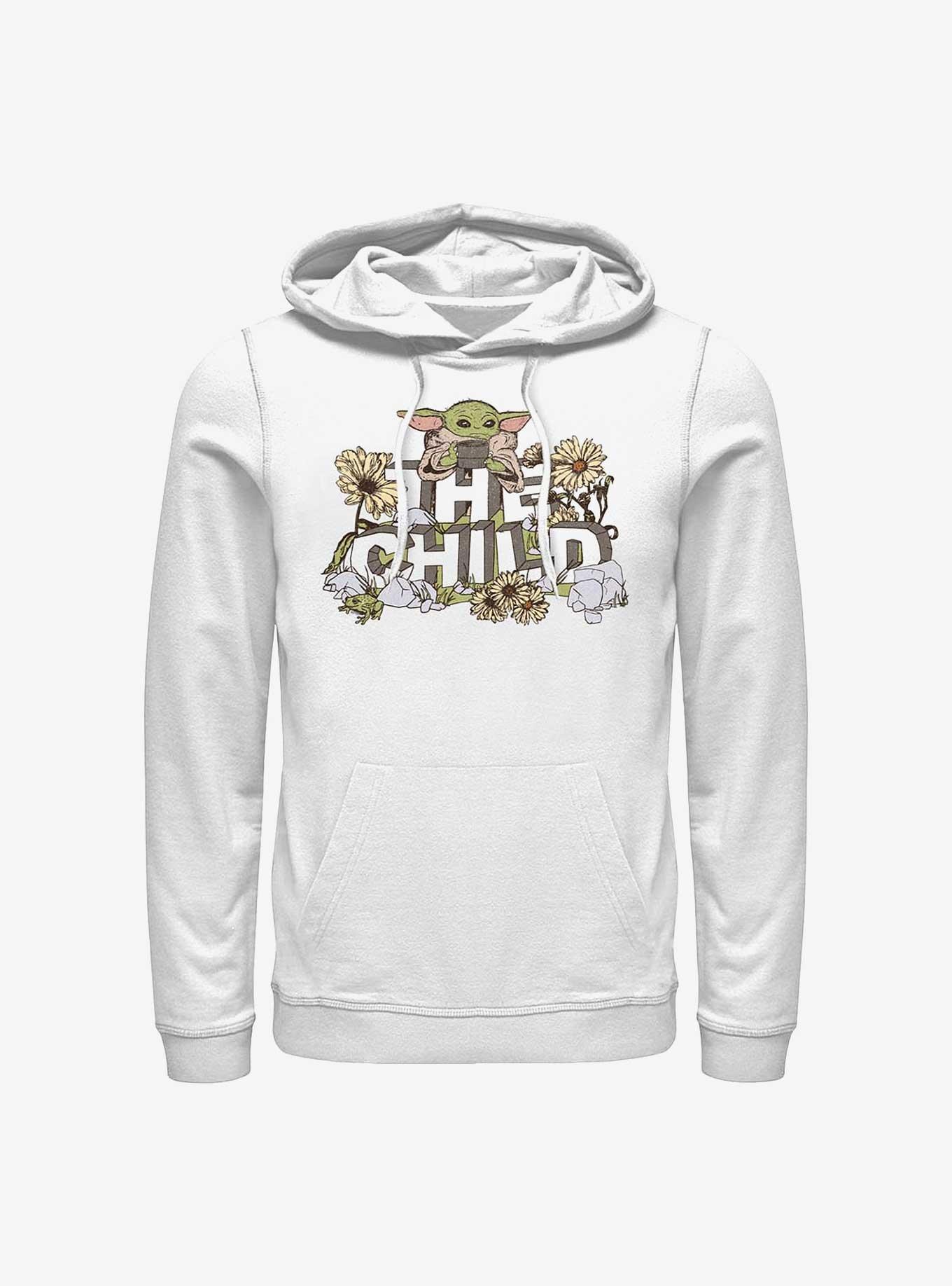 Star Wars The Mandalorian Vintage Flower Child Hoodie, , hi-res