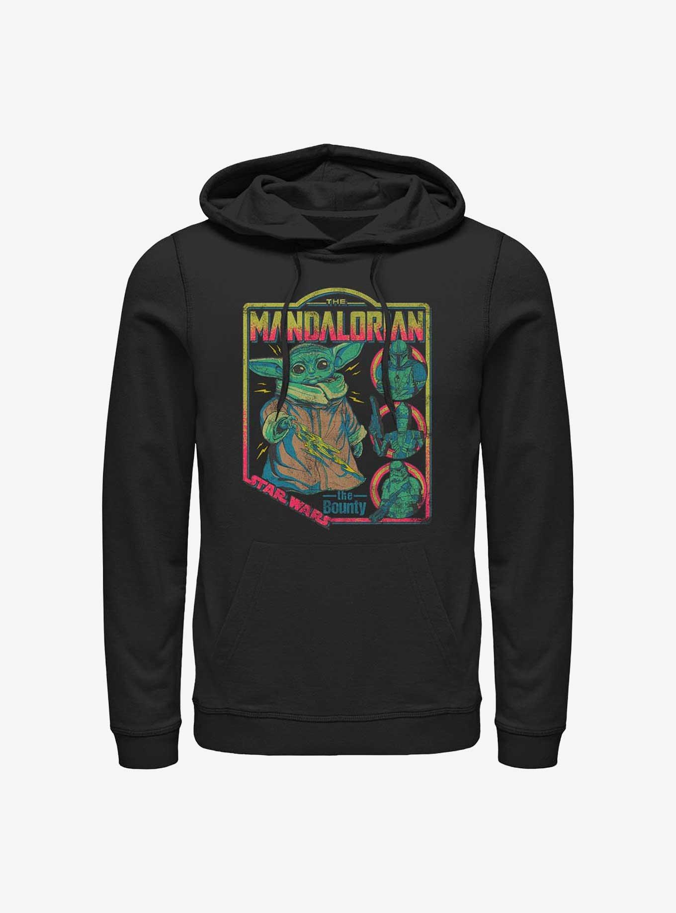 Star Wars The Mandalorian The Child Poster Hoodie, BLACK, hi-res