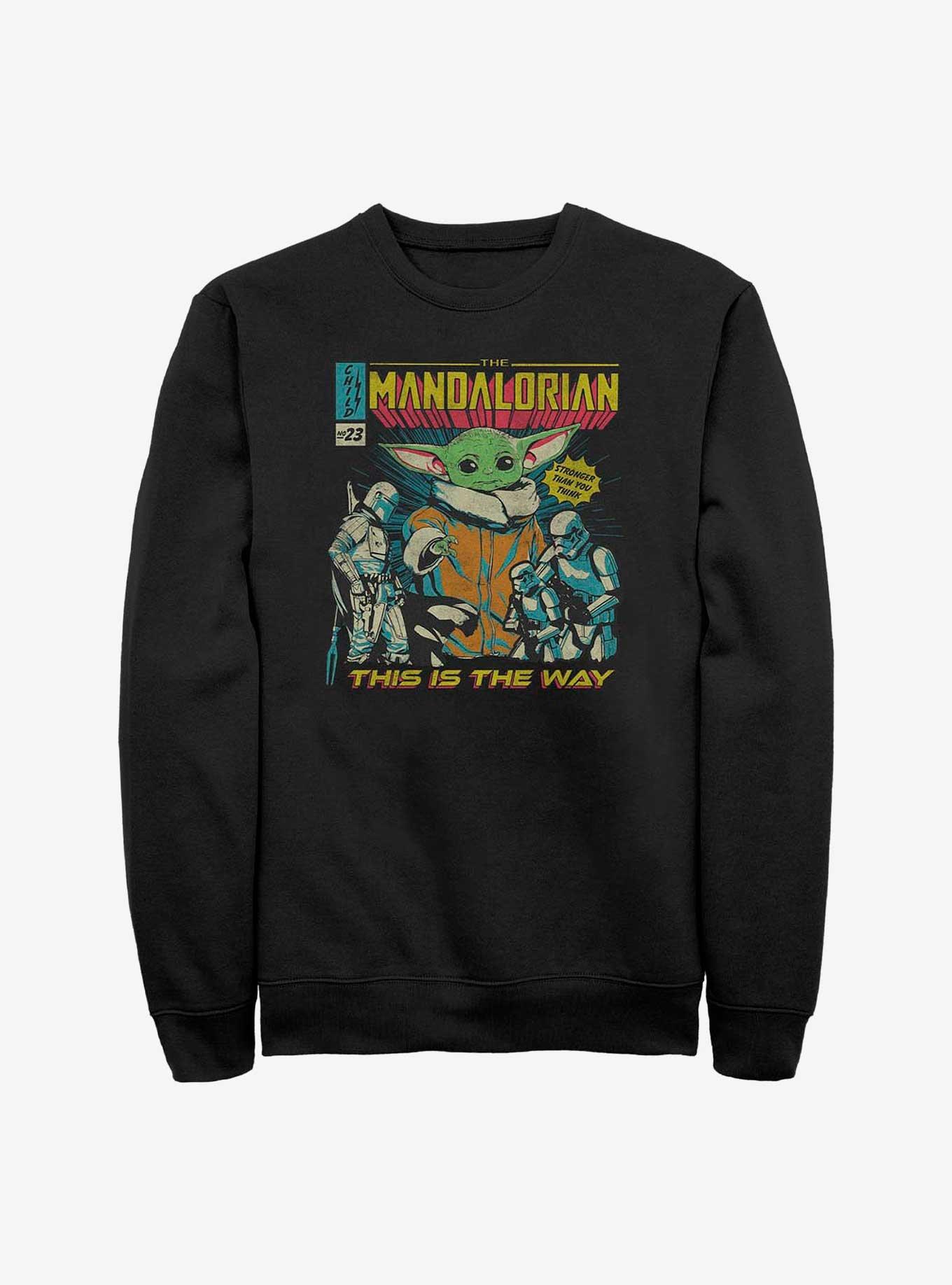 Star Wars The Mandalorian Child Poster Sweatshirt, , hi-res