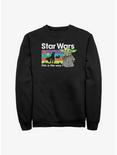 Star Wars The Mandalorian Goin My Way Sweatshirt, BLACK, hi-res