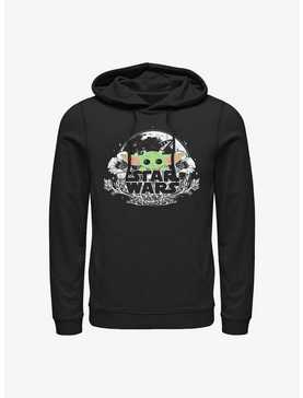 Star Wars The Mandalorian The Child Floral Hoodie, , hi-res
