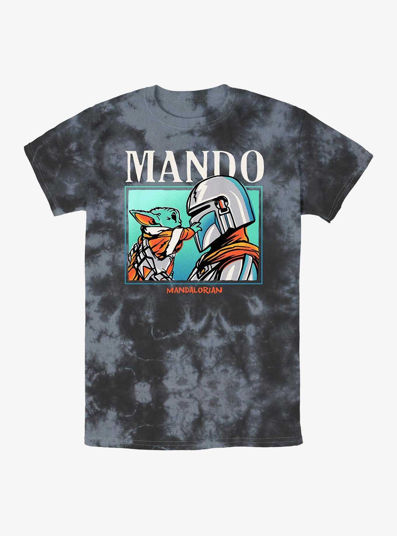 Star Wars The Mandalorian Found You Tie-Dye T-Shirt, BLKCHAR, hi-res
