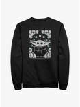 Star Wars The Mandalorian Tarot Child Sweatshirt, BLACK, hi-res
