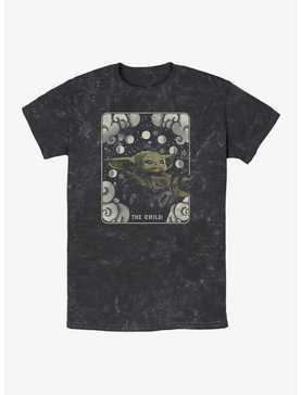 Star Wars The Mandalorian Child Card Mineral Wash T-Shirt, , hi-res