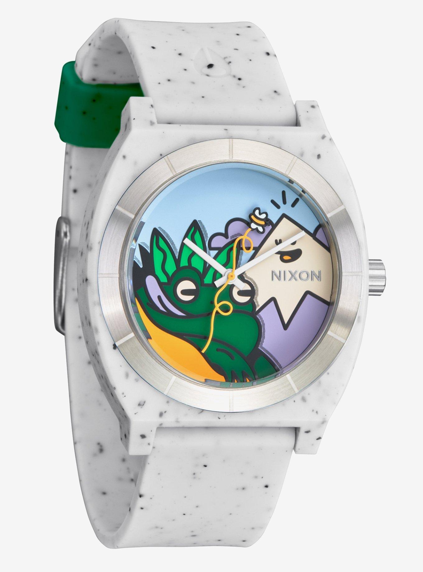 Nixon Time Teller OPP Hannah Eddy White Watch, , hi-res