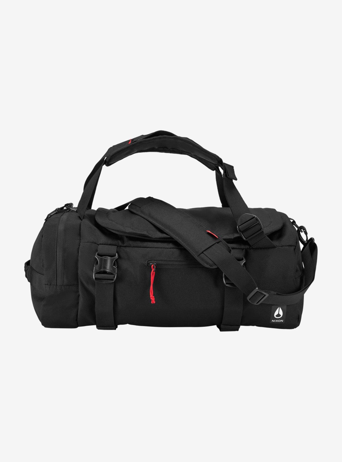 Nixon 45L Escape II Black Duffel Bag, , hi-res