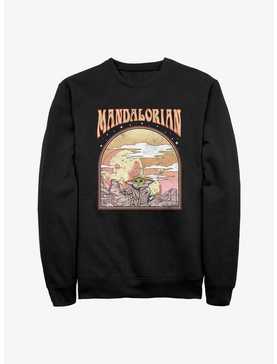 Star Wars The Mandalorian Sunset Child Sweatshirt, , hi-res