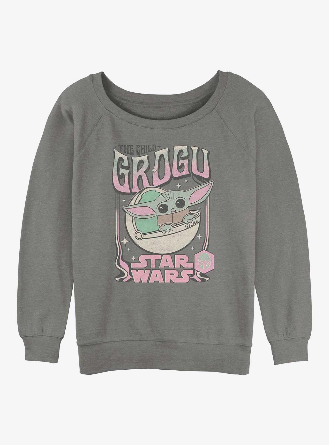 Star Wars The Mandalorian This Is The Way Grogu Womens Slouchy Sweatshirt, , hi-res