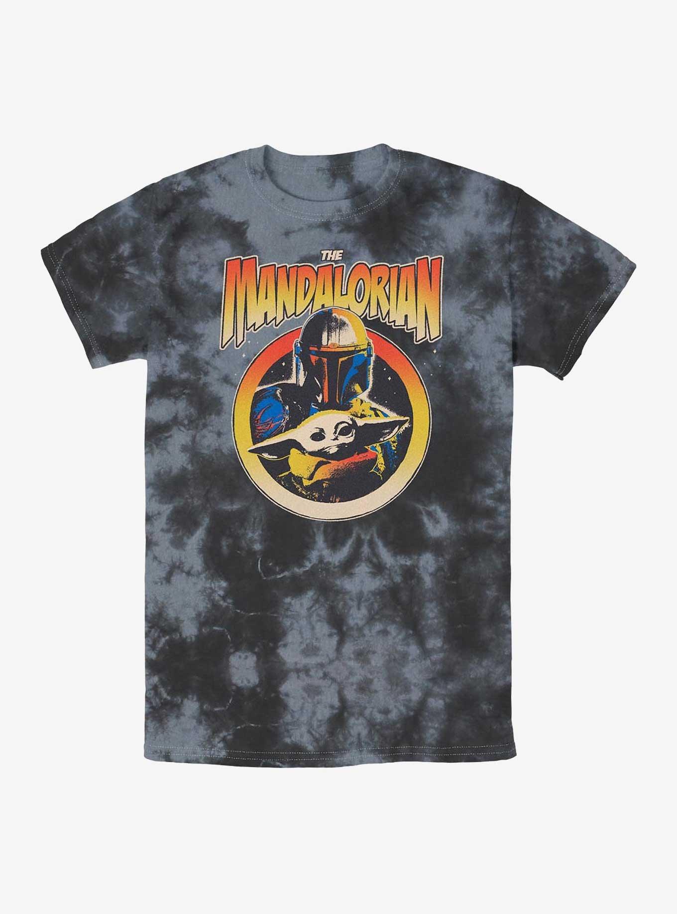 Star Wars The Mandalorian Mando N Child Tie-Dye T-Shirt, , hi-res