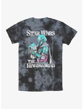 Star Wars The Mandalorian Soft Pop Mando Tie-Dye T-Shirt, , hi-res