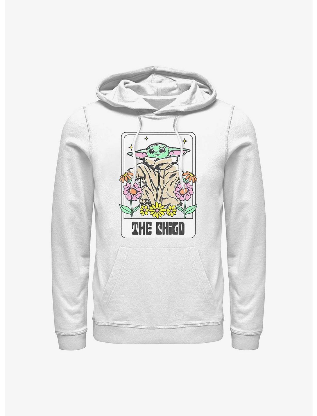 Star Wars The Mandalorian The Child Floral Hoodie, WHITE, hi-res