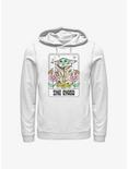 Star Wars The Mandalorian The Child Floral Hoodie, WHITE, hi-res