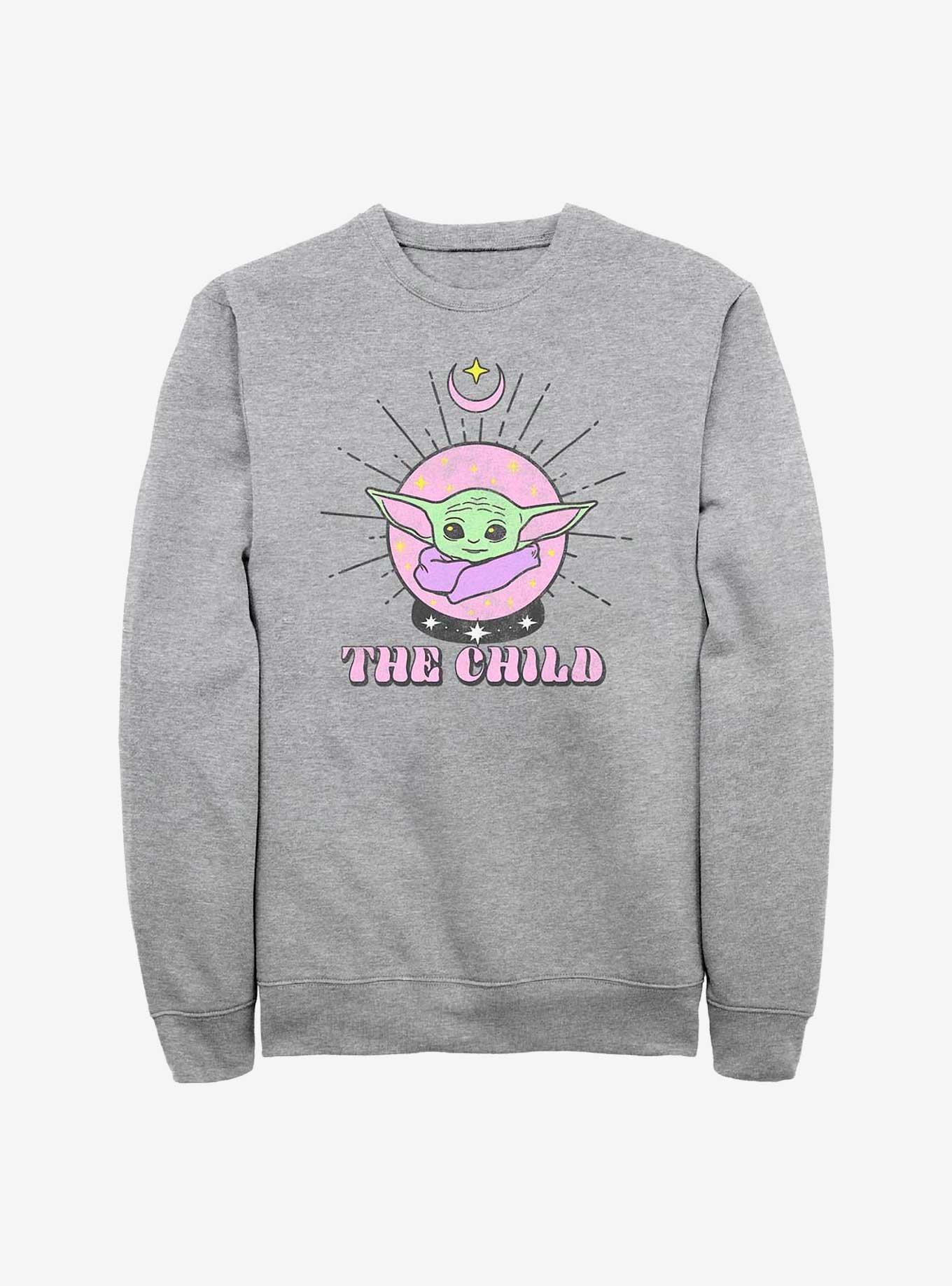 Star Wars The Mandalorian The Child Orb Sweatshirt, ATH HTR, hi-res