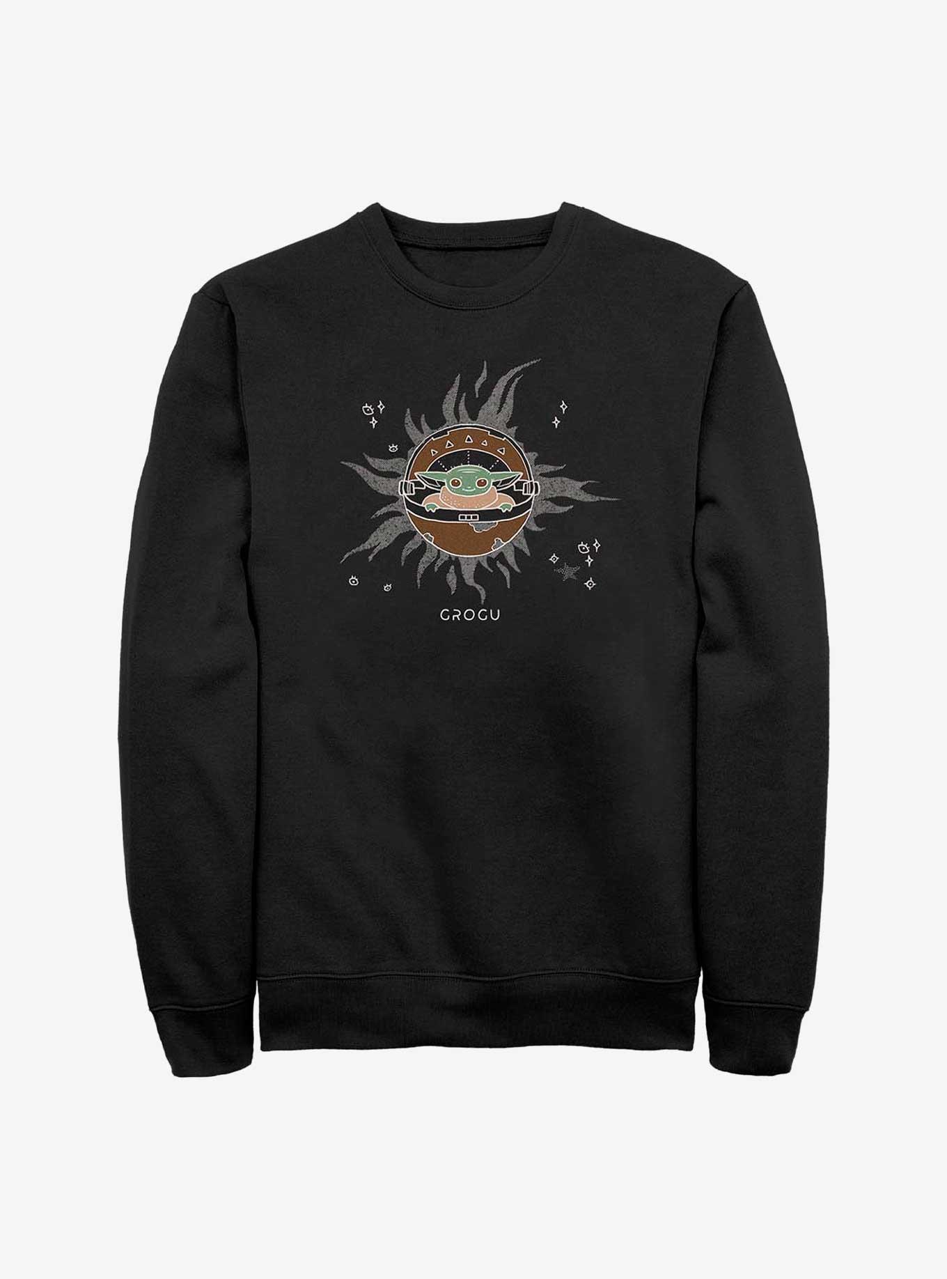 Star Wars The Mandalorian Baby Grogu Boho Sweatshirt, , hi-res