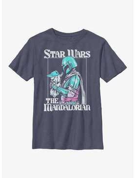 Star Wars The Mandalorian Soft Pop Mando Youth T-Shirt, , hi-res