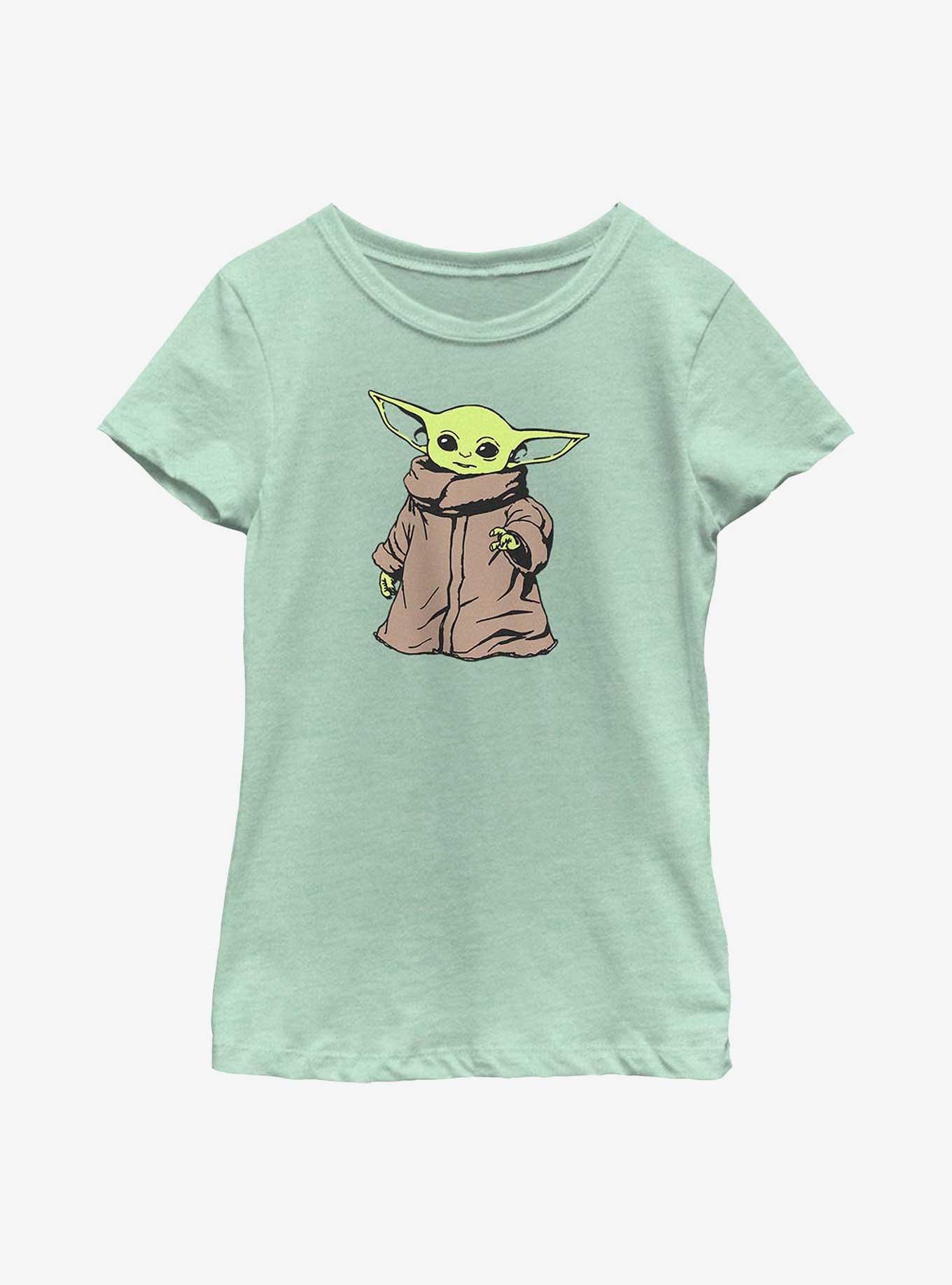 Star Wars The Mandalorian Grogu Force Youth Girls T-Shirt, , hi-res