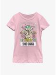 Star Wars The Mandalorian The Child Floral Youth Girls T-Shirt, PINK, hi-res