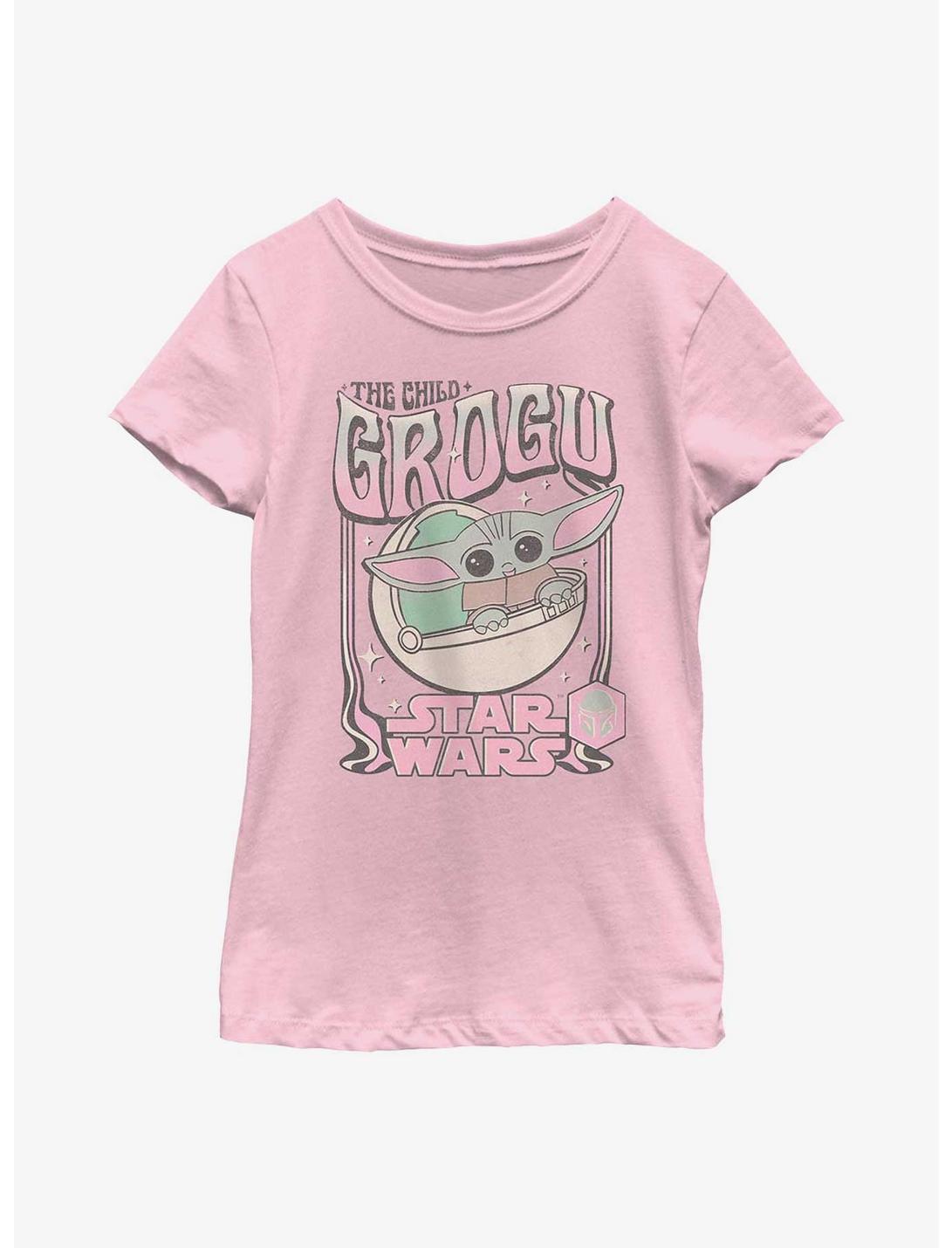 Star Wars The Mandalorian This Is The Way Grogu Youth Girls T-Shirt, PINK, hi-res