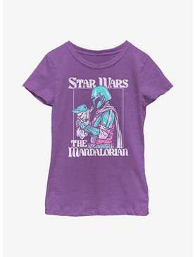Star Wars The Mandalorian Soft Pop Mando Youth Girls T-Shirt, , hi-res