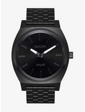 Nixon Time Teller Solar All Black x White Watch, , hi-res