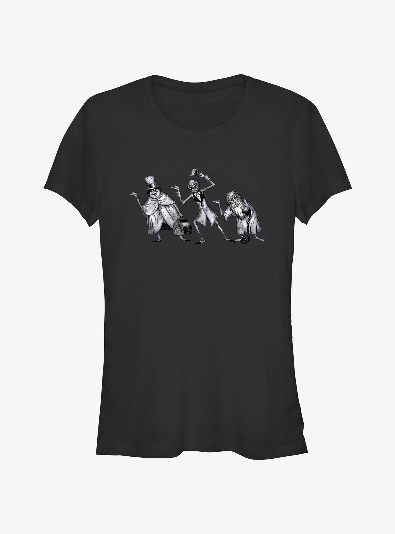 Disney Haunted Mansion Hitchhiking Ghosts Girls T-Shirt, , hi-res