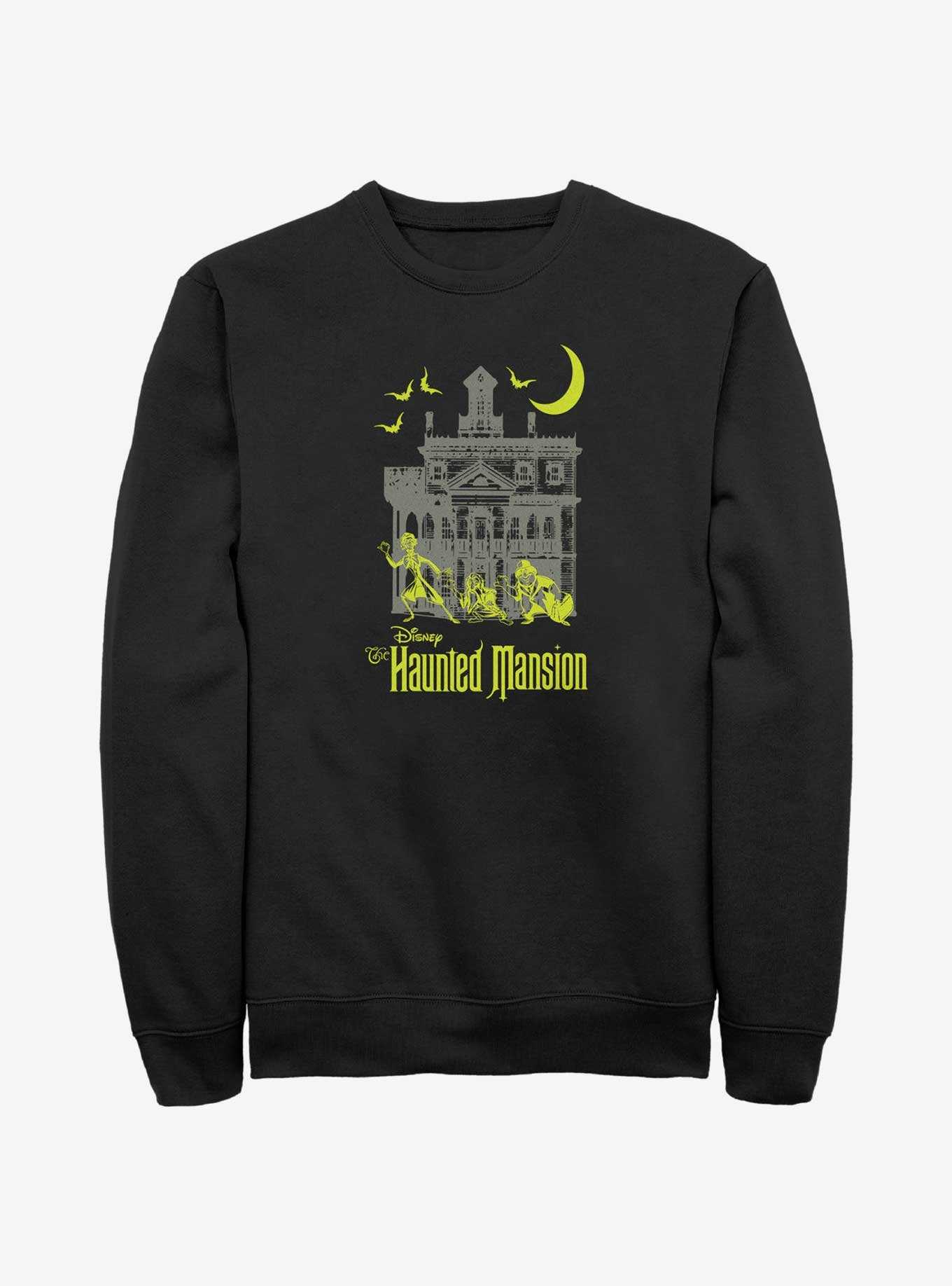 Disney Haunted Mansion Moon Night Hitchhike Sweatshirt, , hi-res