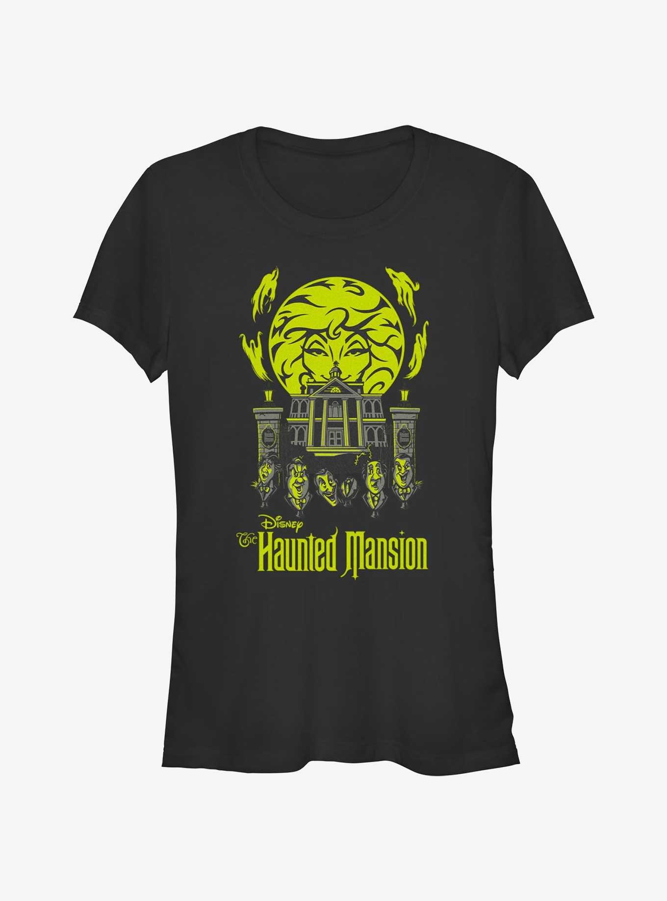 Disney Haunted Mansion Leota Toombs Crystal Ball Talking Heads Girls T-Shirt, , hi-res