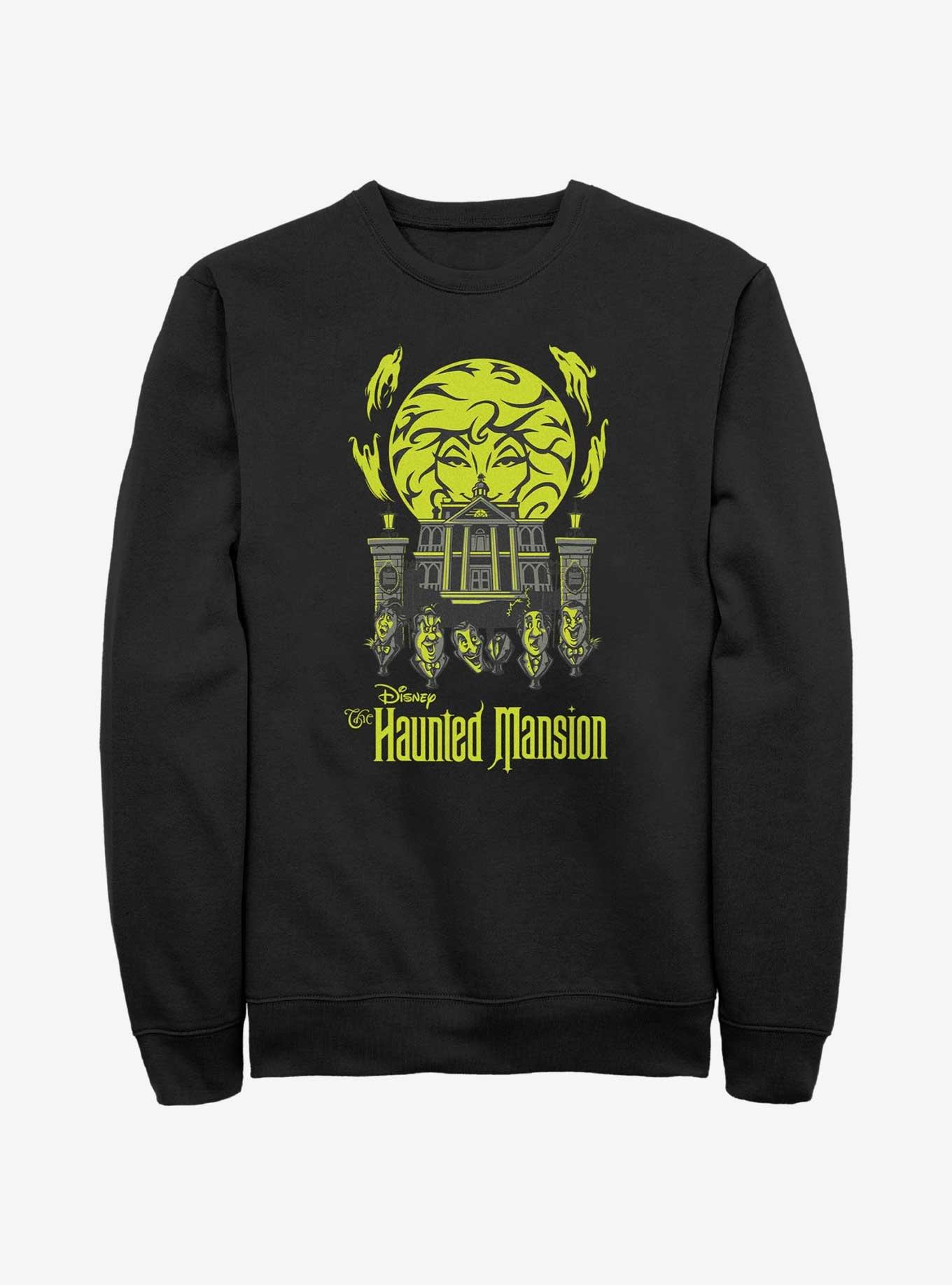 Disney Haunted Mansion Leota Toombs Crystal Ball Talking Heads Sweatshirt, , hi-res