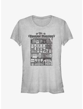 Disney Haunted Mansion Blueprint Girls T-Shirt, , hi-res