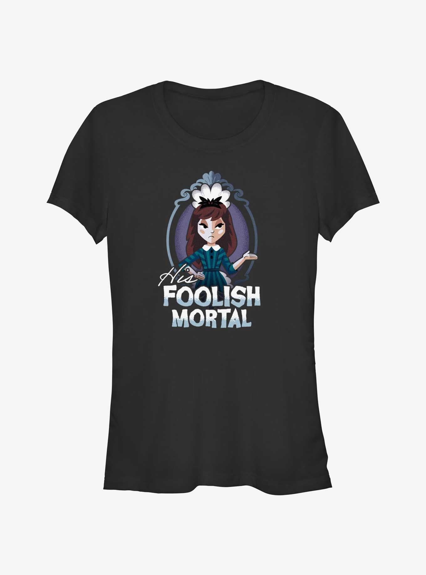 Disney Haunted Mansion His Foolish Mortal Girls T-Shirt