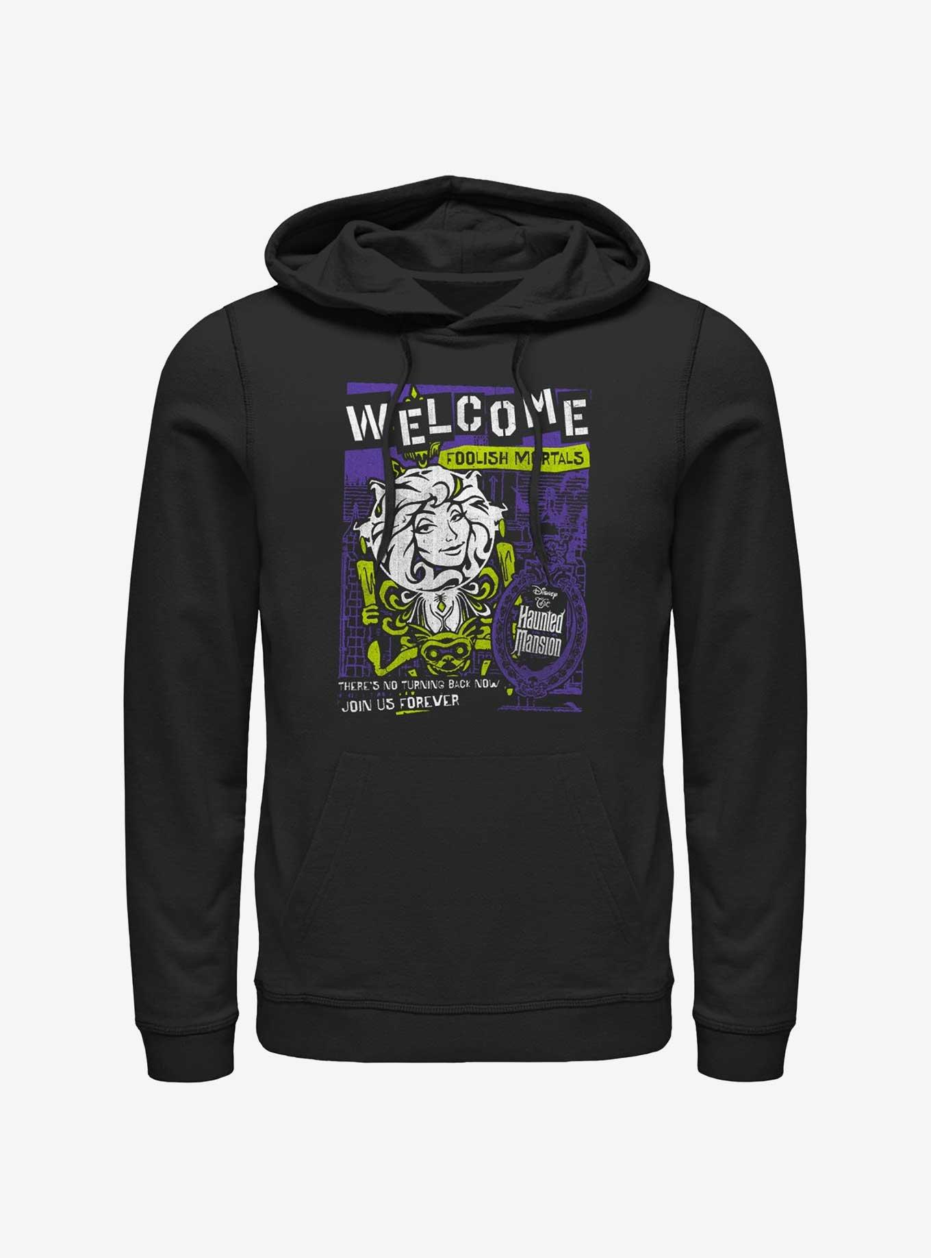 Disney Haunted Mansion Leota Toombs Welcome Poster Hoodie, , hi-res