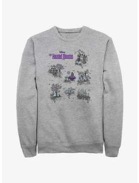 Disney Haunted Mansion Map Sweatshirt, , hi-res