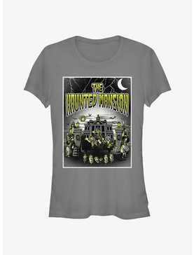 Disney Haunted Mansion Horror Mansion Poster Girls T-Shirt Hot Topic Web Exclusive, , hi-res