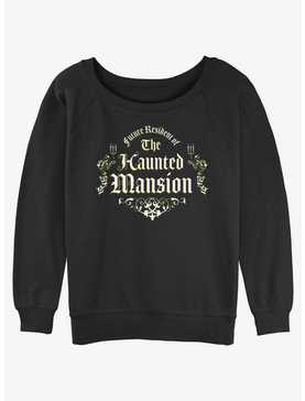 Disney Haunted Mansion Future Resident Girls Slouchy Sweatshirt, , hi-res