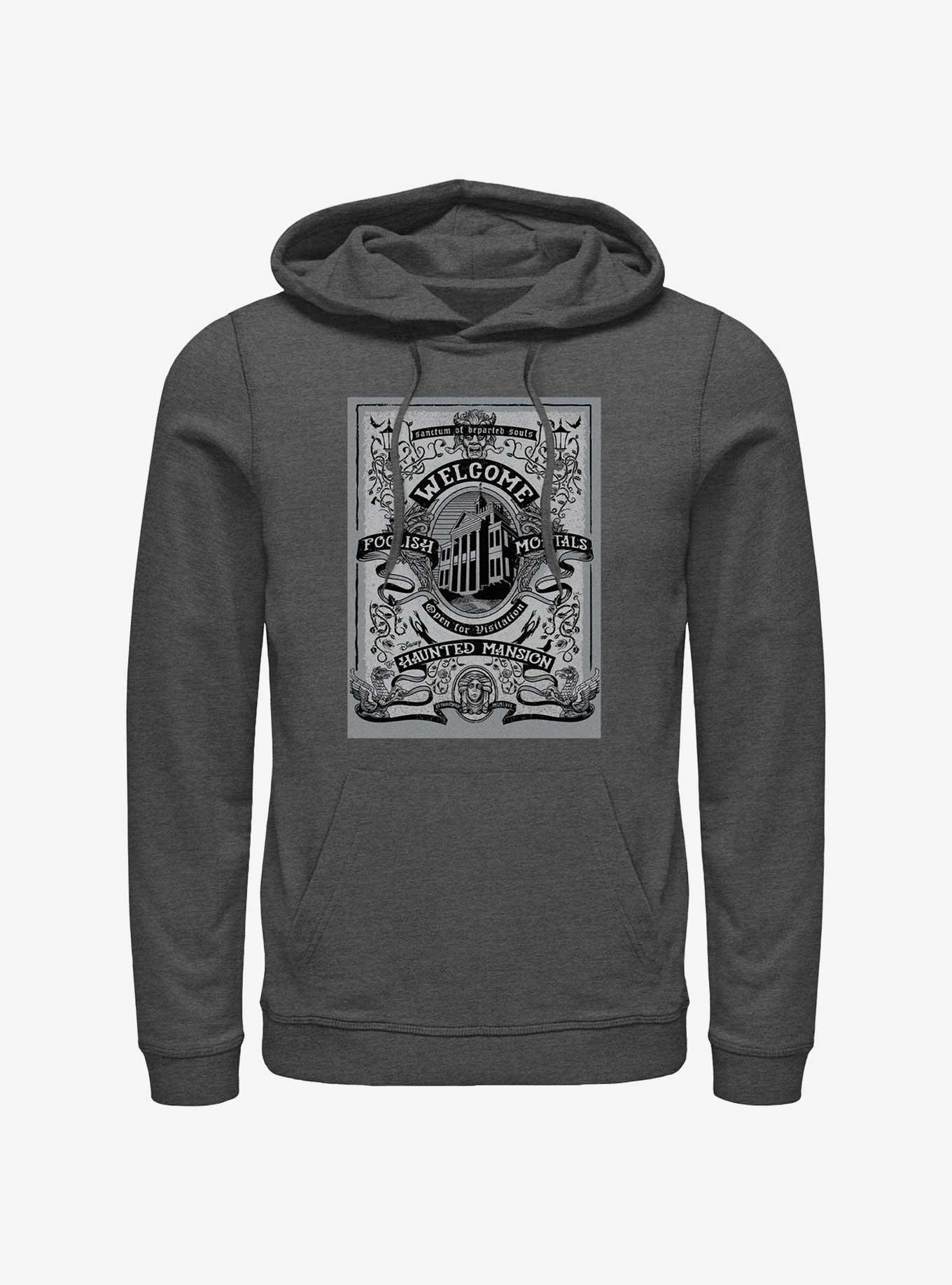 Disney Haunted Mansion Welcome Foolish Mortals Poster Hoodie, , hi-res