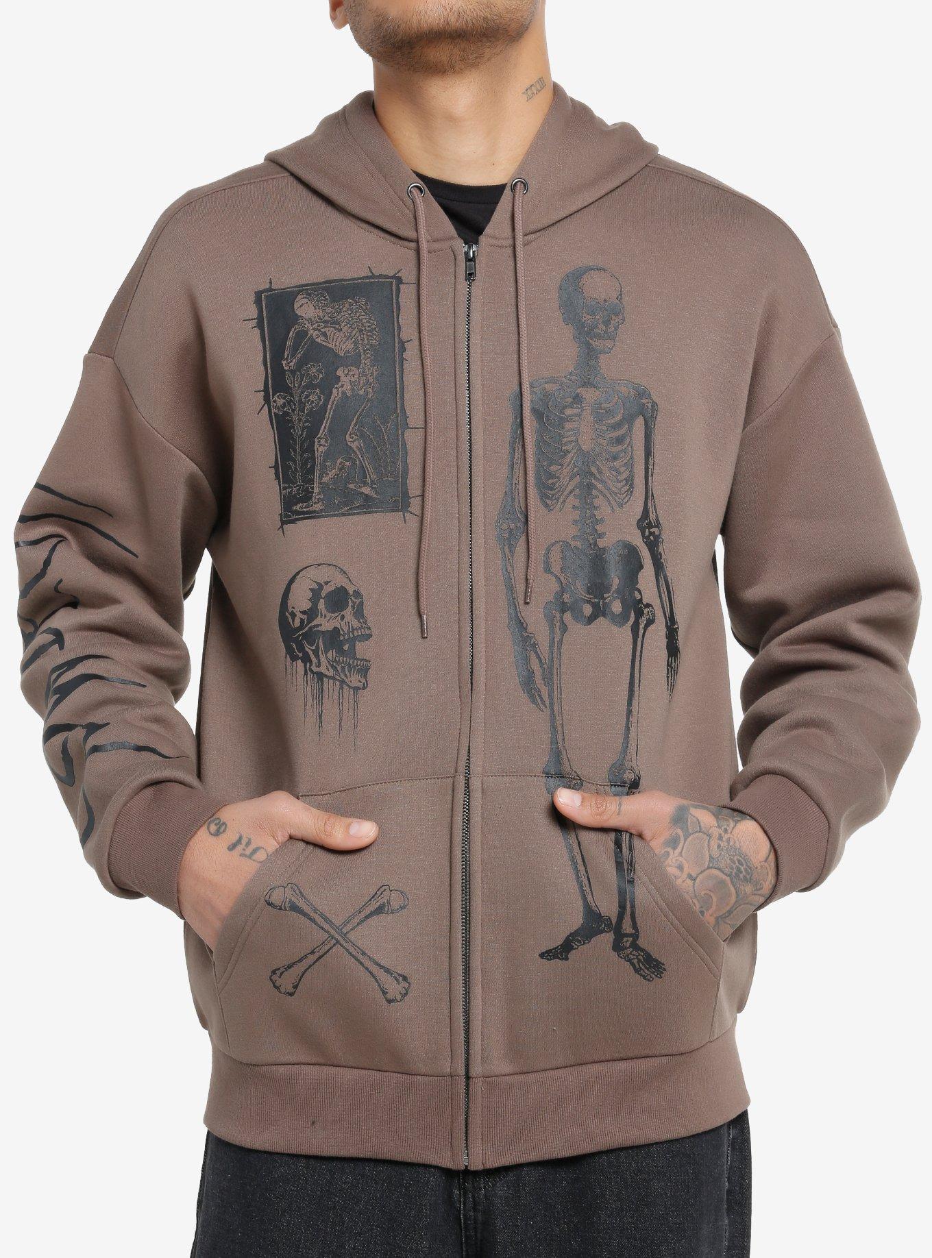 Social Collision Slow Death Skeletons Hoodie Hot Topic