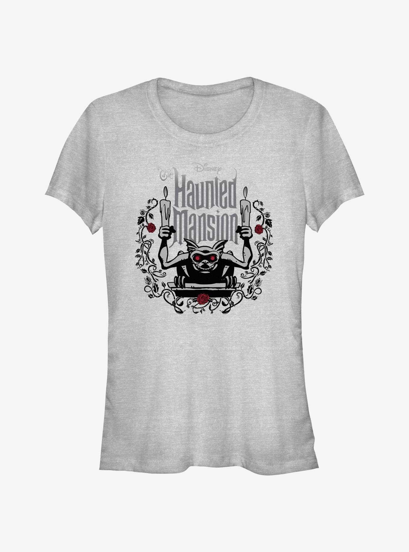 Disney Haunted Mansion Gargoyle With Candles Girls T-Shirt, , hi-res